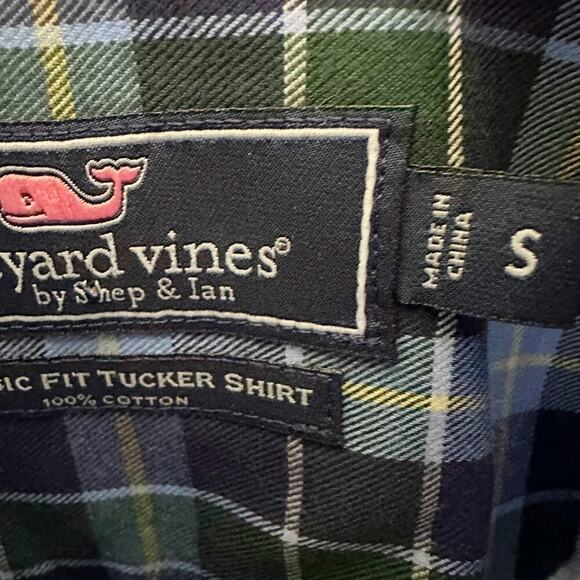 Vineyard Vines Classic Fit Tucker Long Sleeve Shirt Size Small - Picture 3 of 7